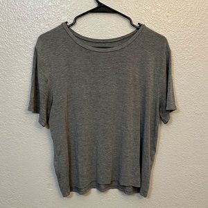 Abercrombie and Fitch: size large, Gray Round-neck T-shirt!